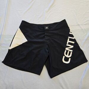 Century Martial Arts MMA Shorts Karate Taekwondo Black Mens Sz 42  BJJ RARE‎